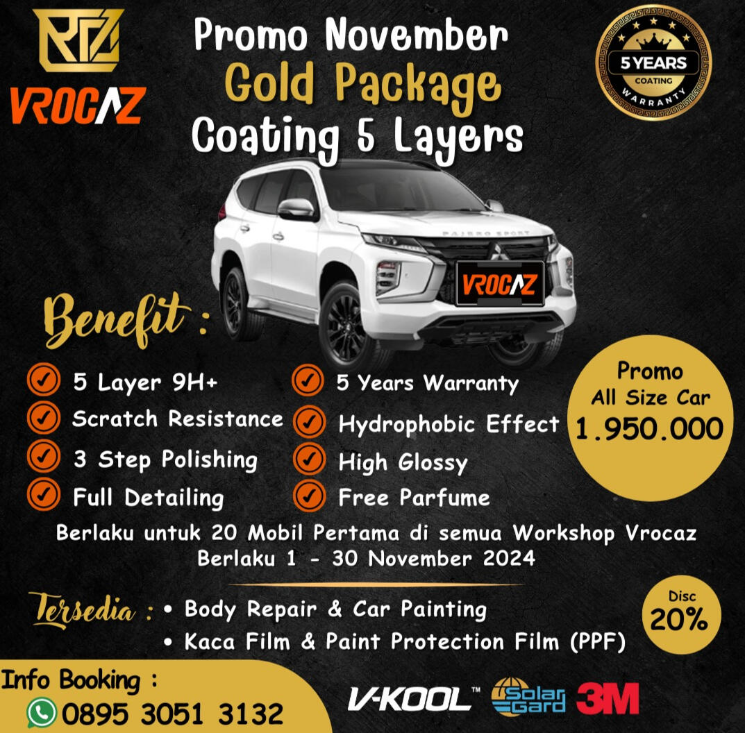 kursus detailing coating academy vrocaz